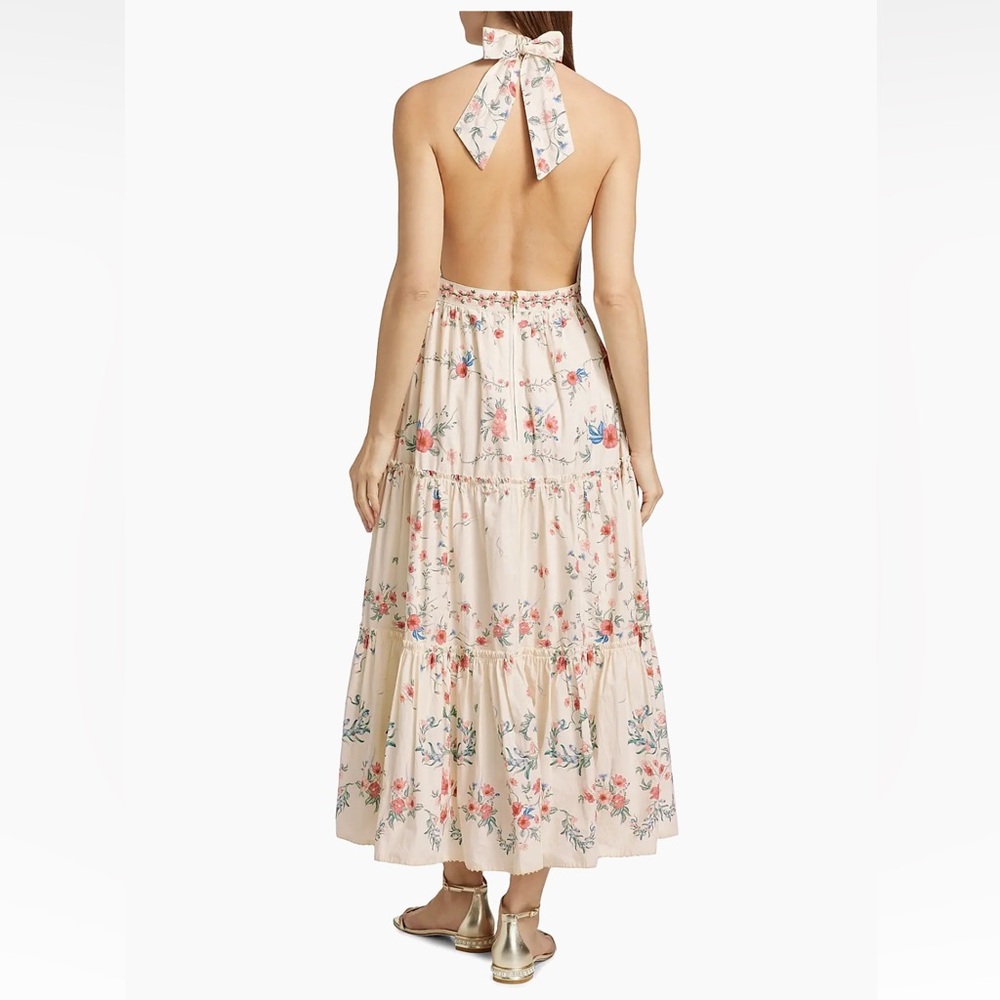 Agua by Agua Bendita Consuelo Mosqueta Floral Midi-Dress - Picture 2 of 7